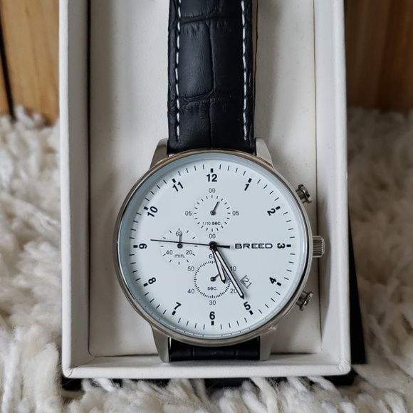 Breed Other - NWOT Breed Holden Leather Strap Watch